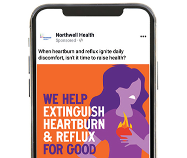Gerd Advertisement 2022 Healthcare Marketing Impact Awards Northwell Health - GERD ...