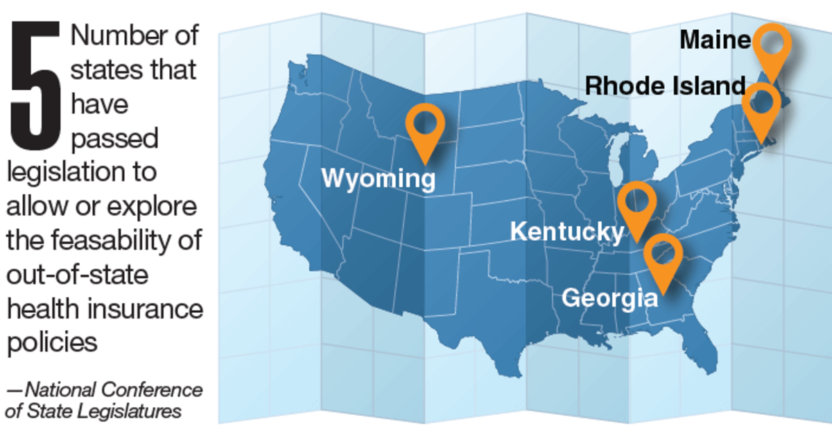 Data Points Next in Trumpcare Selling insurance across state lines