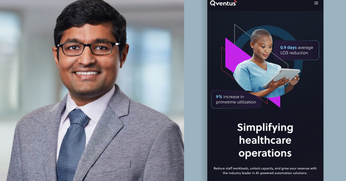 Qventus lands $105M in funding from KKR, Bessemer
