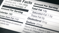 Nutrition label