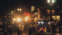 Protesters gather during a Black Lives Matter demonstration in Portland, Ore. 
