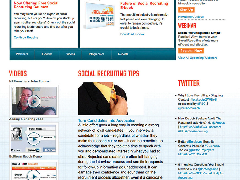 The recruiting network | Modern Healthcare